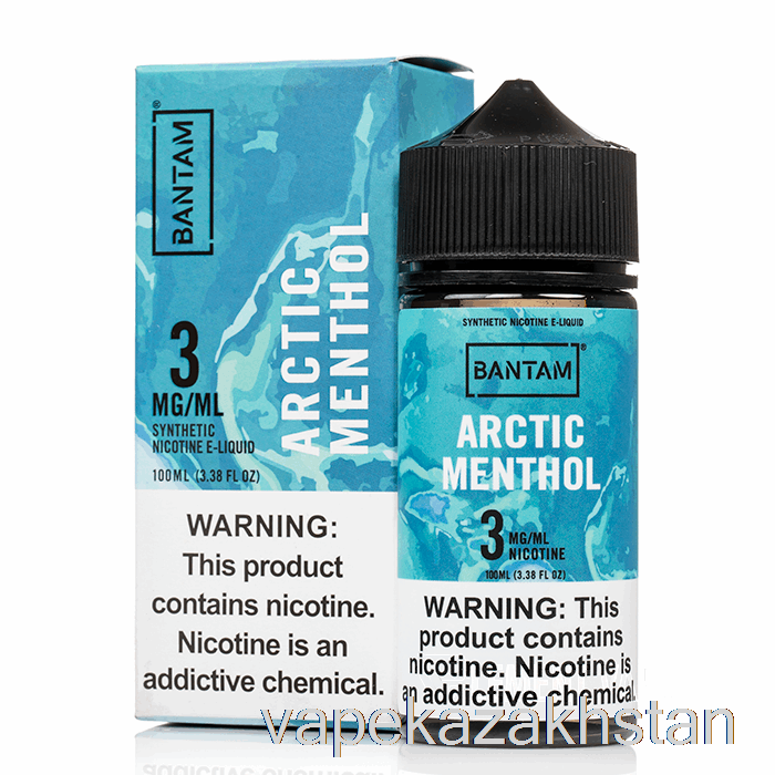 Vape Disposable Arctic Menthol - Bantam Vape - 100mL 0mg